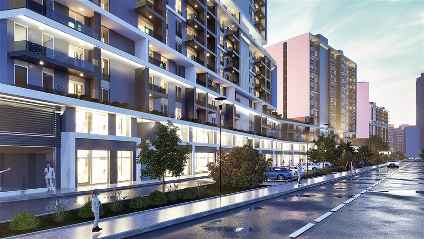 شقق 1+1 و 2+1 في منطقة كيبيز - أنطاليا