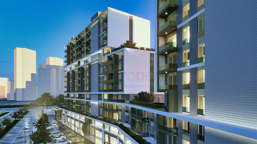 شقق 1+1 و 2+1 في منطقة كيبيز - أنطاليا