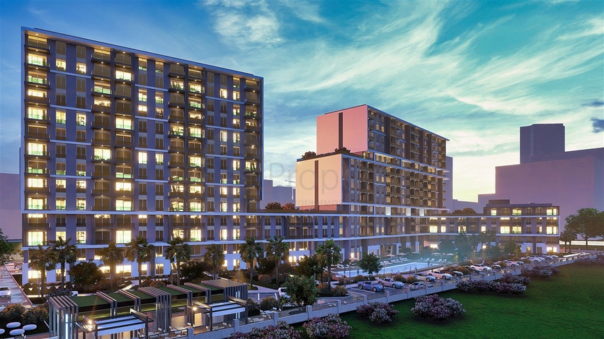 شقق 1+1 و 2+1 في منطقة كيبيز - أنطاليا