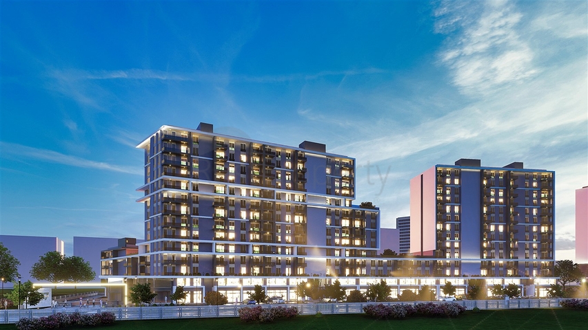 شقق 1+1 و 2+1 في منطقة كيبيز - أنطاليا