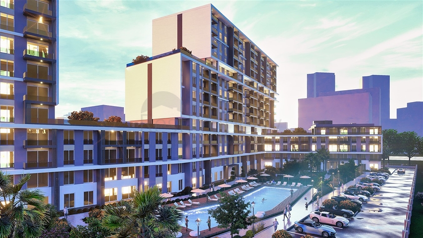 شقق 1+1 و 2+1 في منطقة كيبيز - أنطاليا