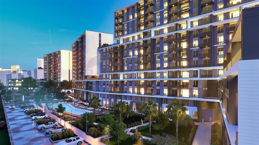 شقق 1+1 و 2+1 في منطقة كيبيز - أنطاليا