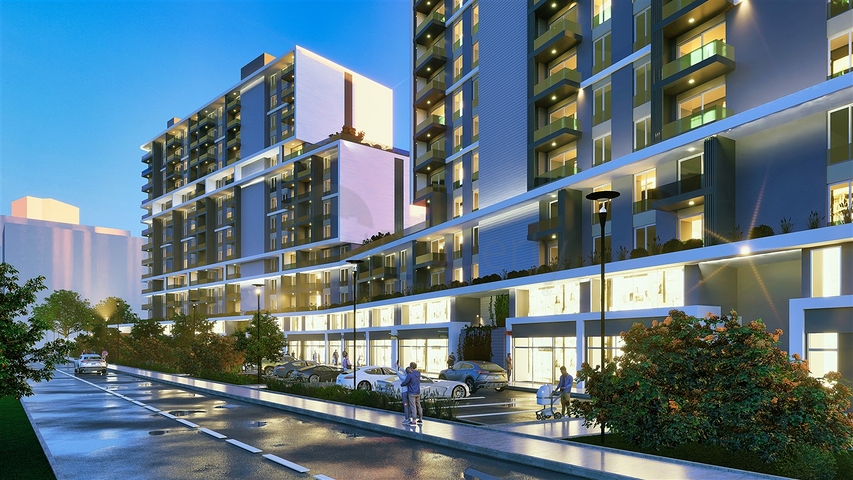 شقق 1+1 و 2+1 في منطقة كيبيز - أنطاليا