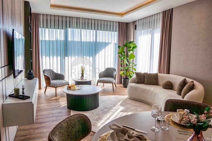 فلل 4 + 1 في دوشيميالتي-منطقة أنطاليا 