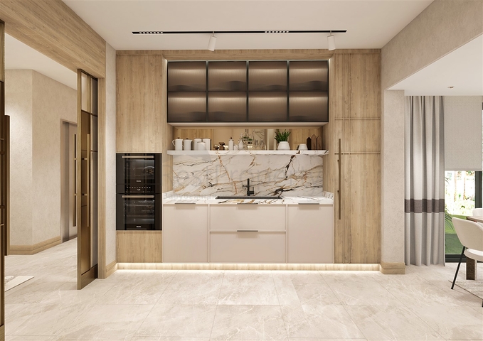 فلل 4 + 1 في دوشيميالتي-منطقة أنطاليا 