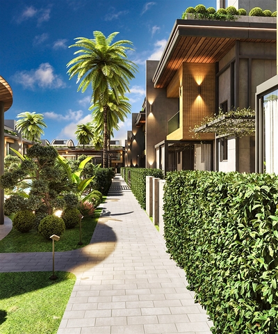 فلل 4 + 1 في دوشيميالتي-منطقة أنطاليا 