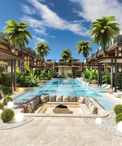 فلل 4 + 1 في دوشيميالتي-منطقة أنطاليا 