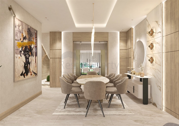 فلل 4 + 1 في دوشيميالتي-منطقة أنطاليا 