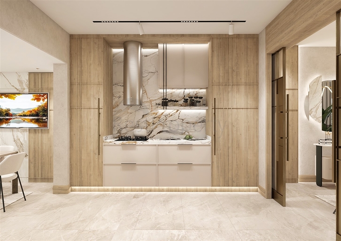 فلل 4 + 1 في دوشيميالتي-منطقة أنطاليا 