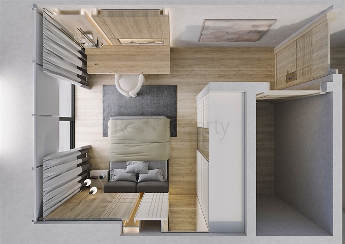 فلل 4 + 1 في دوشيميالتي-منطقة أنطاليا 