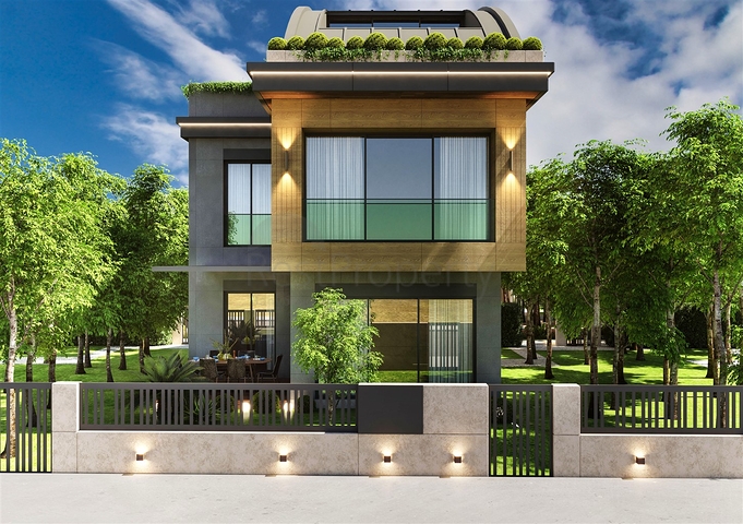 فلل 4 + 1 في دوشيميالتي-منطقة أنطاليا 