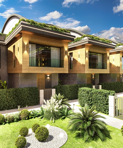 فلل 4 + 1 في دوشيميالتي-منطقة أنطاليا 