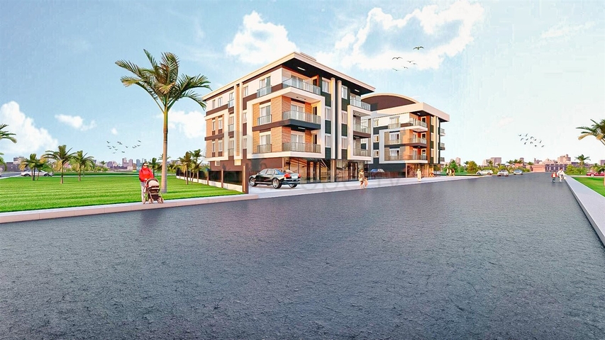 شقة 2+1 في كيبيز-منطقة أنطاليا 