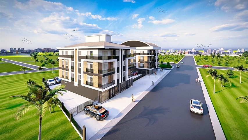 شقة 2+1 في كيبيز-منطقة أنطاليا 