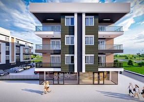 شقة 2+1 في كيبيز-منطقة أنطاليا 