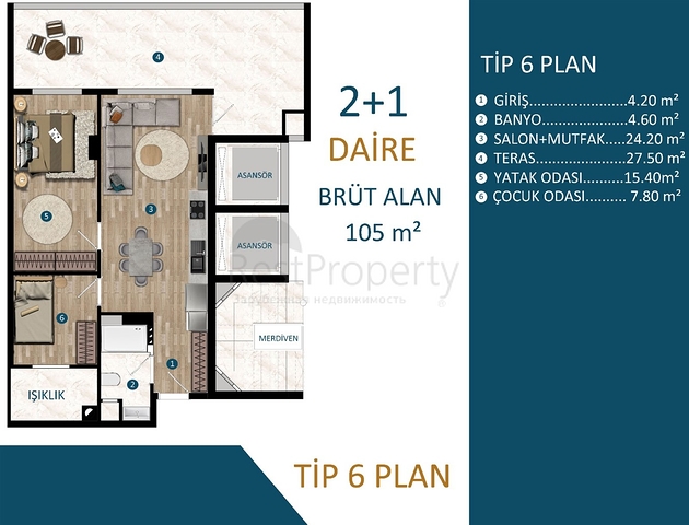 مشروع استثماري في منطقة كيبيز-أنطاليا 