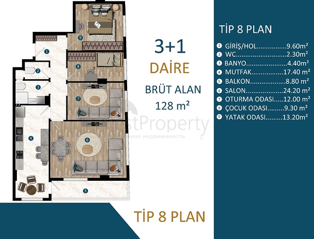 مشروع استثماري في منطقة كيبيز-أنطاليا 