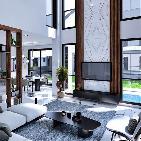 فيلا 5+1 في منطقة سايد انطاليا 