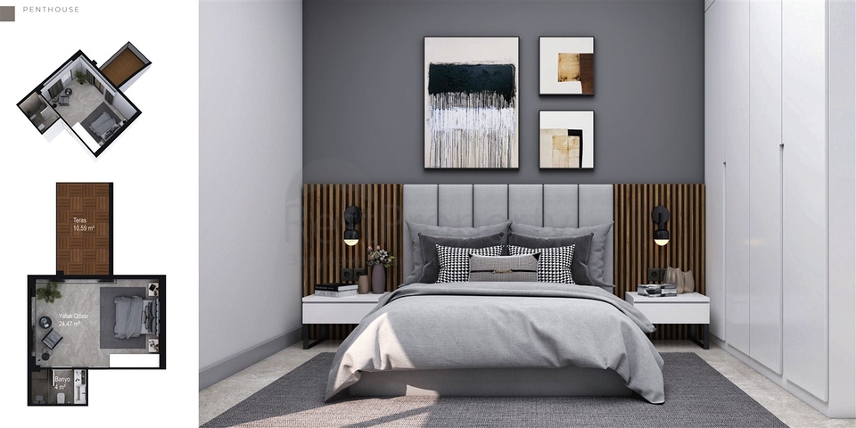 فيلا 5+1 في منطقة سايد انطاليا 