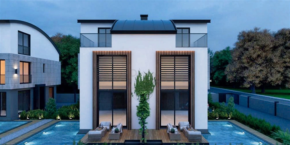 فيلا 5+1 في منطقة سايد انطاليا 