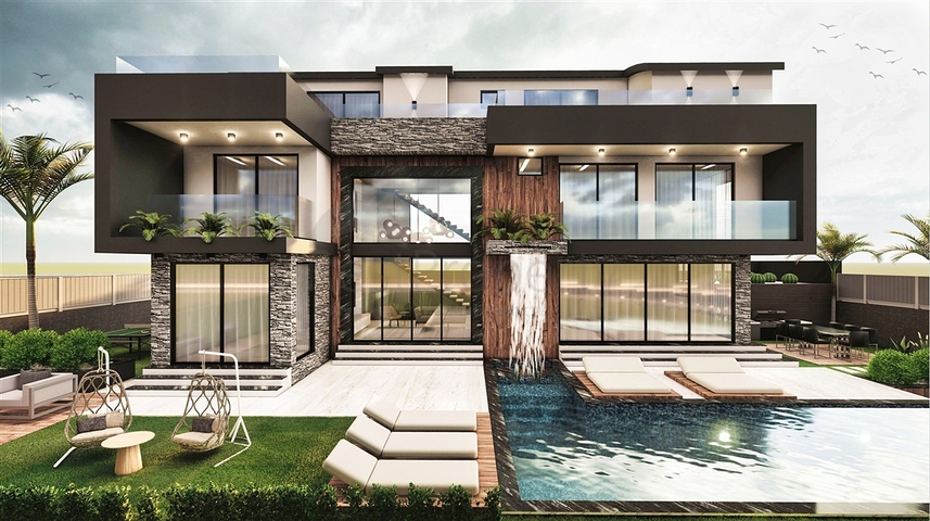 فيلا 6+1 في ارمينيك - حي أنطاليا