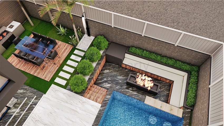 فيلا 6+1 في ارمينيك - حي أنطاليا