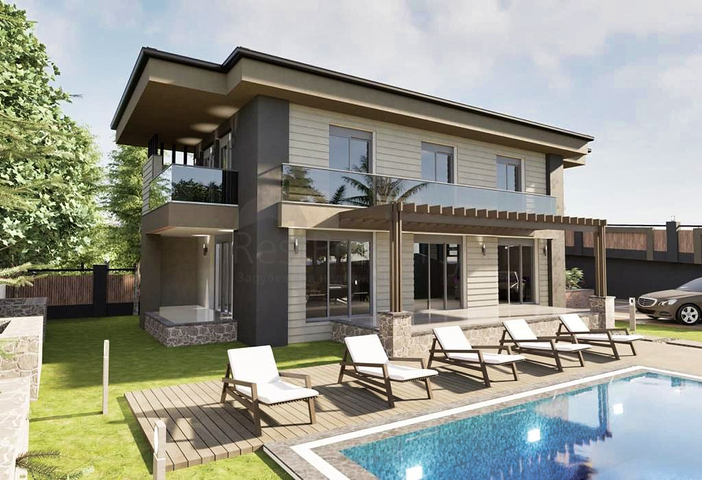 فيلا 4+1 في كيمير-منطقة أنطاليا