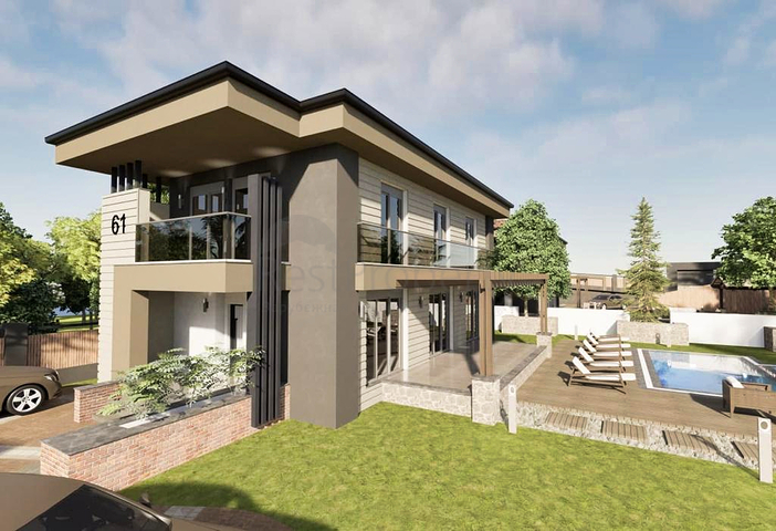 فيلا 4+1 في كيمير-منطقة أنطاليا