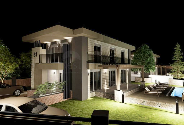 فيلا 4+1 في كيمير-منطقة أنطاليا