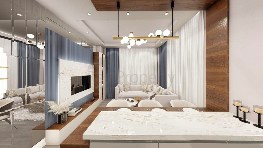 شقق 1+1 في كيبيز-منطقة أنطاليا 