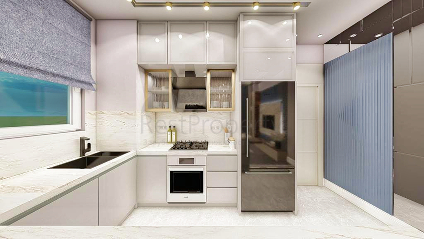 شقق 1+1 في كيبيز-منطقة أنطاليا 