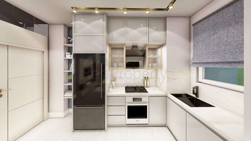 شقق 1+1 في كيبيز-منطقة أنطاليا 