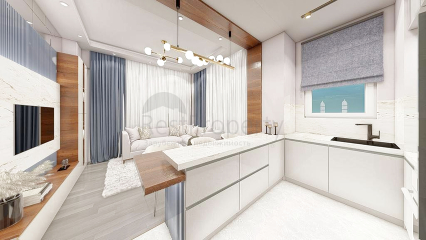 شقق 1+1 في كيبيز-منطقة أنطاليا 