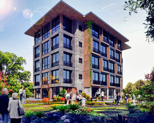 شقق 1+1 في كيبيز-منطقة أنطاليا 