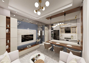 شقق 1+1 في كيبيز-منطقة أنطاليا 