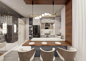 شقق 1+1 في كيبيز-منطقة أنطاليا 