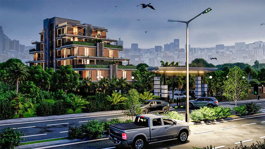 شقق 1+1 في التينتاس-منطقة أنطاليا 