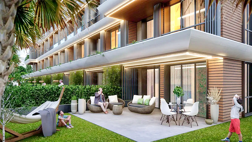 شقق 1+1 في التينتاس-منطقة أنطاليا 