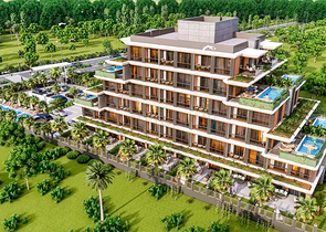 شقق 1+1 في التينتاس-منطقة أنطاليا 