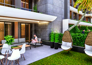 شقق 1+1 في التينتاس-منطقة أنطاليا 