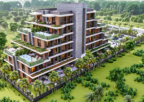 شقق 1+1 في التينتاس-منطقة أنطاليا 