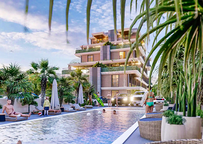 شقق 1+1 في التينتاس-منطقة أنطاليا 