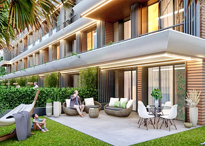 شقق 1+1 في التينتاس-منطقة أنطاليا 