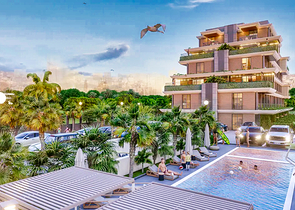 شقق 1+1 في التينتاس-منطقة أنطاليا 