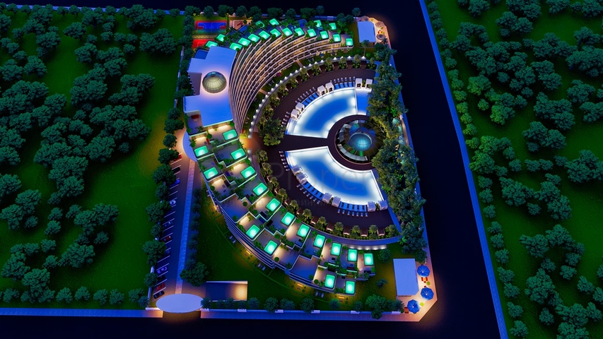 شقق 1+1 في التينتاس-منطقة أنطاليا