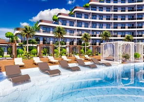 شقق 1+1 في التينتاس-منطقة أنطاليا