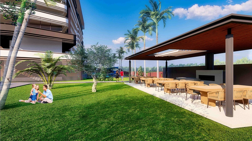 شقة 1+1 في التينتاس-منطقة أنطاليا