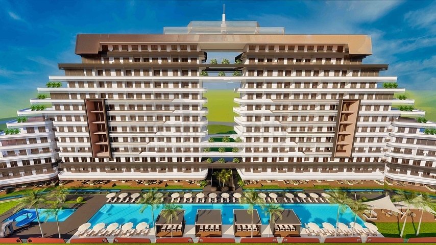 شقة 1+1 في التينتاس-منطقة أنطاليا