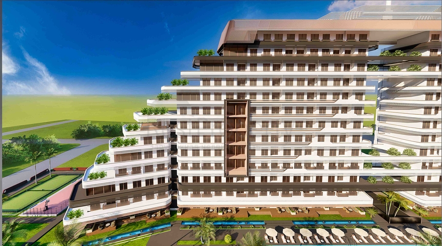 شقة 1+1 في التينتاس-منطقة أنطاليا