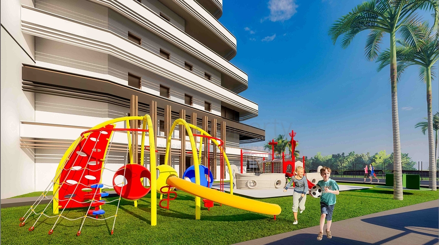 شقة 1+1 في التينتاس-منطقة أنطاليا